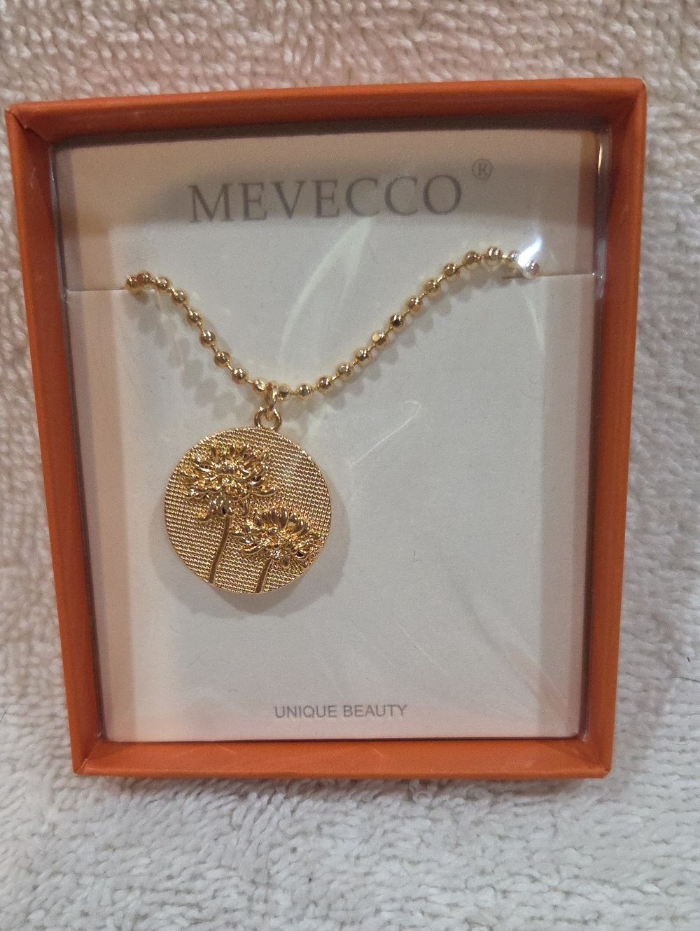 NOVEMBER BIRTH MONTH FLOWER NECKLACE